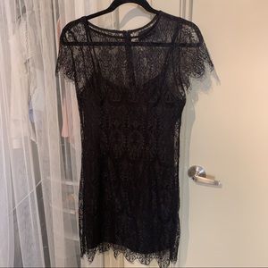 MINKPINK Lace Mini Dress